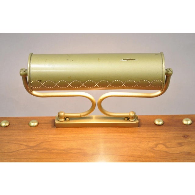 Vintage Victorian Lighted Podium Metal Column Pedestal Base Lectern Book Stand For Sale - Image 10 of 18