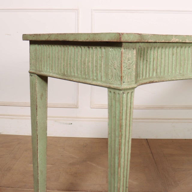 English Painted Console Table, 18th Century For Sale - Image 9 of 13