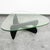 Mid Century Modern Coffee Table Isamu Noguchi Herman Miller Black 50 Inch MCM For Sale In Sacramento - Image 6 of 12