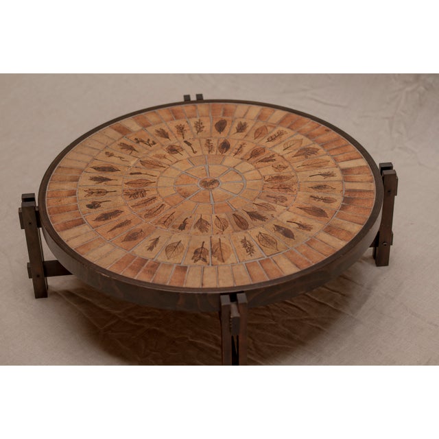 Ceramic Coffee Table by Roger Capron, France, 1960s For Sale - Image 12 of 13