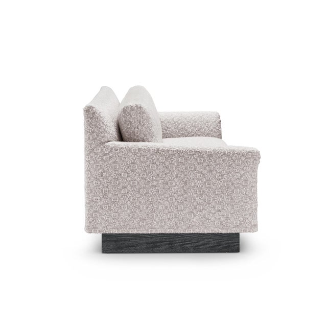 Lancaster Contemporary Melody Chair & a Half With Ottoman and Slipcovers For Sale In Greensboro - Image 6 of 14