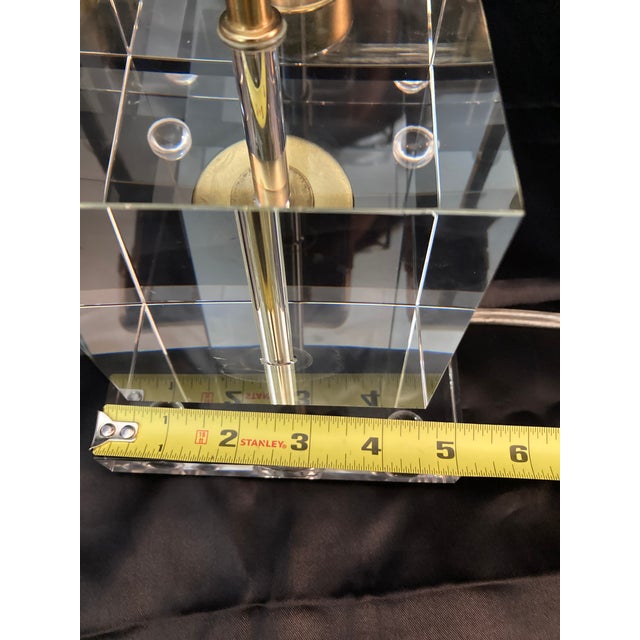 Early 21st Century Victoria Hagan Glass Table Lamp For Sale - Image 11 of 13