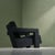 Gerrit Rietveld Early Utrecht Chair in Black Upholstery by Gerrit Thomas Rietveld for Metz & Co., 1936 For Sale - Image 4 of 13