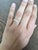 0.79 Carat Round Cut Diamond Rose Gold Bands, Size 7 For Sale - Image 9 of 10