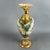 An imposing and dramatic large two-handled ligurian majolica vase, original and signed by the prestigious l.a.c.a....