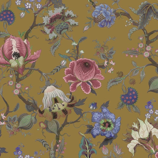 House of Hackney Artemis Wallpaper - Bronze, Sample For Sale