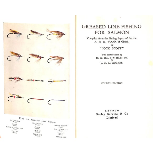 Compiled From The Fishing Papers Of The Late A.H.E. Wood of Glassel "Jock Scott" [221] pp. Seeley Service 1950 Fourth...