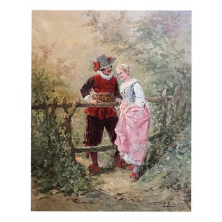 Unknown Artist, The Conqueror, Oil on Canvas For Sale