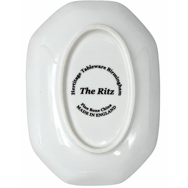 Vintage the Bar Rivoli Ritz London Hotel Porcelain Ashtray Catchall Dish For Sale In Washington DC - Image 6 of 9