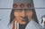 Rustic 1980s Kim F. Means "Sparrow Dancer" Signed Original Acrylic Native American Portrait For Sale - Image 3 of 8