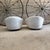 Pair of Vintage 1950s French-Style Plush Ivory Lounge Chairs After Royere For Sale - Image 12 of 13