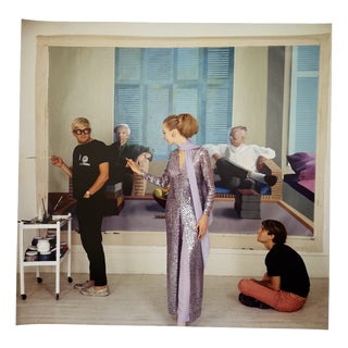 Cecil Beaton, David Hockney, Maudie James & Peter Schlesinger, Vogue, December 1968 / 21st Century, Print For Sale