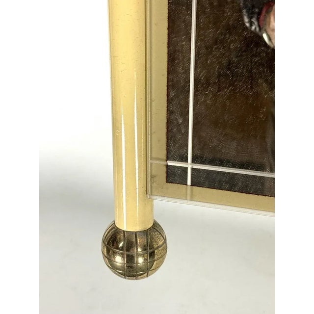 1970s Vintage Italian Mirror in the style of Tommaso Barbi, Italy, 1970s For Sale - Image 5 of 11