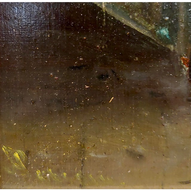 Ludvig Vollmar -19th Century Balcony Serenade Scene - Oil Painting For Sale - Image 10 of 12