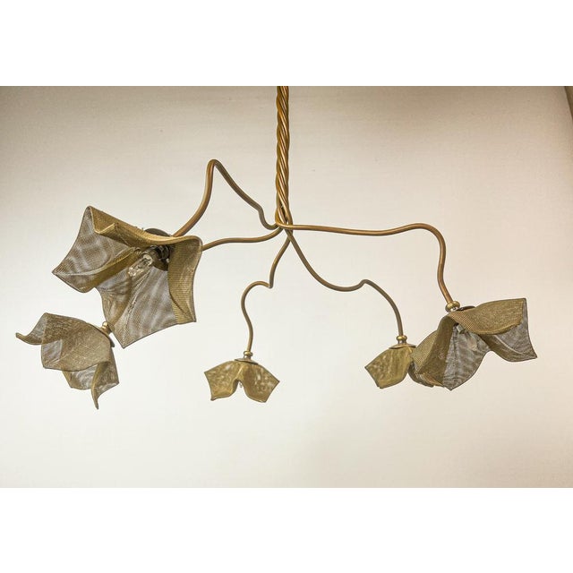 1970s Breeze Pendant Chandelier, 1970s For Sale - Image 5 of 11