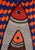 This exquisite hand-painted Madhubani (Mithila) folk-art painting by Mamta Devi, National Award winner in 2016, celebrates...