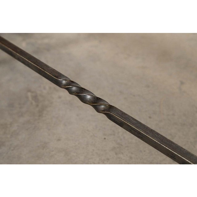 English Cast Iron Console Table, 1920s For Sale - Image 15 of 17