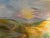 Paint 1980s Original Landscape Painting in Pastel Tones, Signed and Dated For Sale - Image 7 of 11