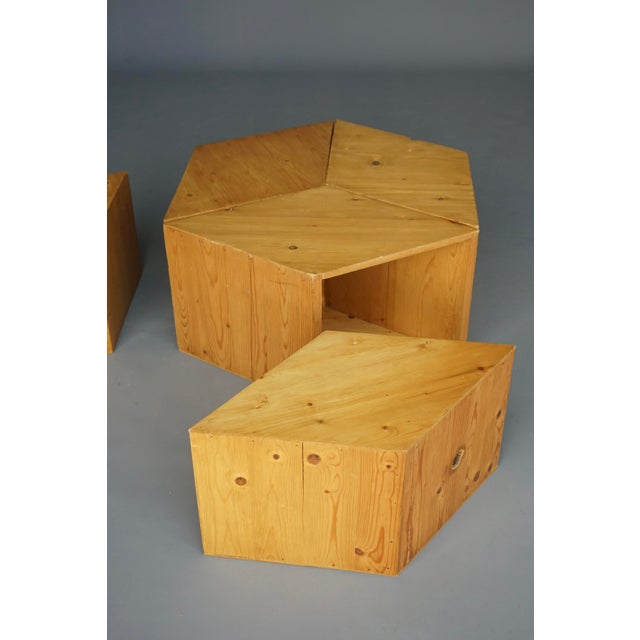 Multifunctional Children's Block Seating Unit, 1970s, Set of 5 For Sale - Image 11 of 14
