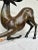 Cabin Large Late 20th Century Bronzed Brass Deer Sculpture For Sale - Image 3 of 11