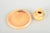 Kähler, Denmark Dish and vase with uranium glaze, 1930s. A set consisting of a low circular dish and a small vase, both...
