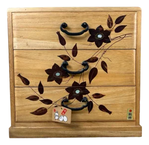 Vintage Japanese Needle Box, 1980s