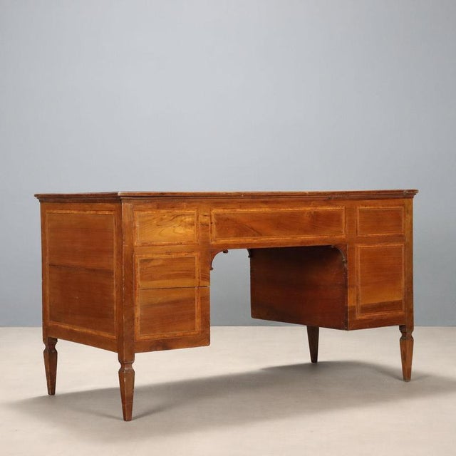 Open Directoire Desk in Walnut For Sale - Image 12 of 13