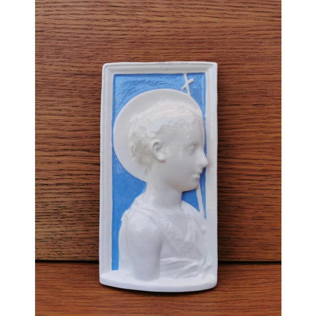 Vintage Wall Ceramics by F. Gabrielli, Italy, 1950s For Sale - Image 4 of 9