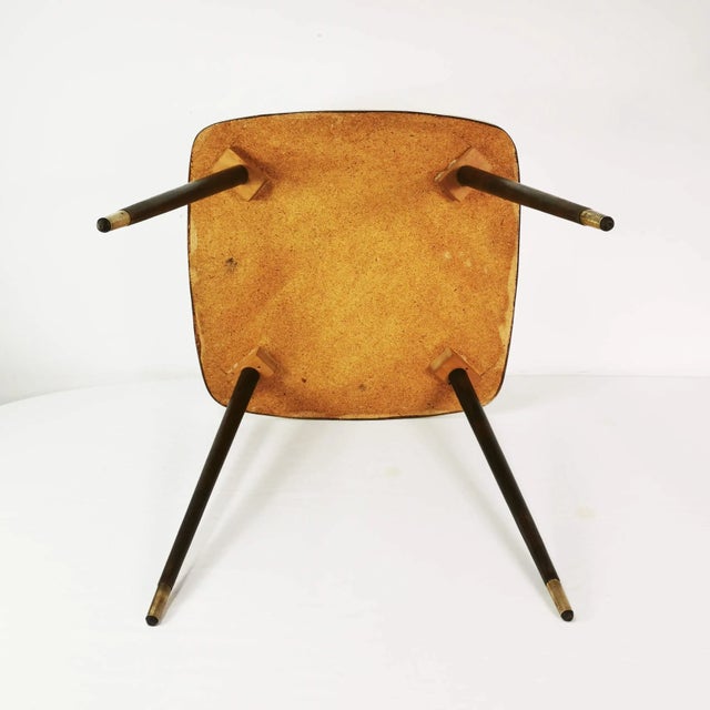 White Vintage German Table, 1960s For Sale - Image 8 of 11