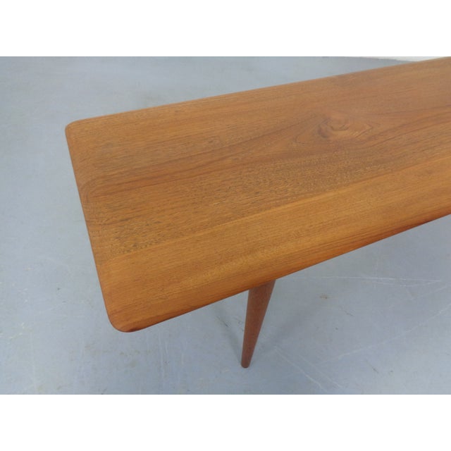 Teak Coffee Table by Peter Hvidt & Orla Mølgaard-Nielsen for Cado, Denmark, 1960s For Sale - Image 10 of 14