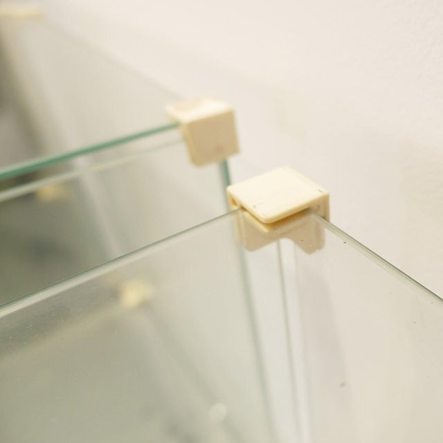 Vintage Modular Glass Cube Shelving Unit, 1980s, Set of 9 For Sale - Image 4 of 15