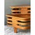 Vintage Stacked Rattan Side Table After Paul Frankl For Sale - Image 11 of 12