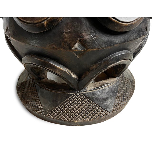 Mid 20th Century Vintage Bamileke U Stool / Side Table For Sale - Image 5 of 5