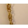 Vintage 18 Karat Yellow Gold 41.2 Gm, Link Chain, 8.14 mm Necklace, 32 " Long For Sale - Image 16 of 18