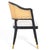 Rogue Rattan Dining Chair - Black / Natural For Sale In Philadelphia - Image 6 of 7