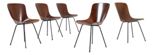 Medea Chairs by Vittorio Nobili, 1950s, Set of 5