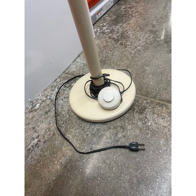 Metal Rare 1970s Italian Studio FPM Telescoping Floor Lamp - Minimalist & Playful Design For Sale - Image 7 of 8