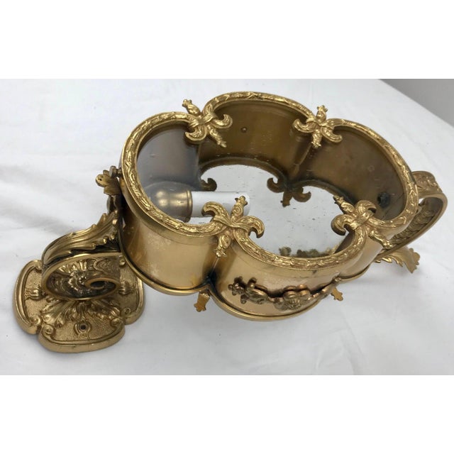 Pair of Bronze Venetian Style Wall Mount Lanterns or Sconces For Sale In Pittsburgh - Image 6 of 12
