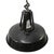 French black enamel factory pendant white interior, dark metal top. “The original old ones!” E27 / E26 Up to 250V...