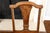 19th Century Antique Louis XVI Style Inlaid Caned Seat Side Chairs—A Pair For Sale In New York - Image 6 of 12