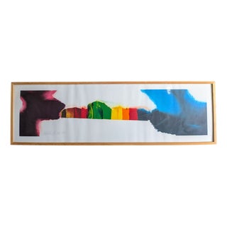 Paul Jenkins, Variations de Couleurs, 1987, Original Color Lithograph For Sale