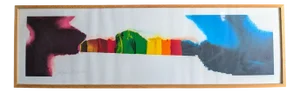 Paul Jenkins, Variations de Couleurs, 1987, Original Color Lithograph