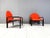 L54 Armchairs attributed to Gae Aulenti for Knoll, 1970s, Set of 2 For Sale - Image 6 of 11