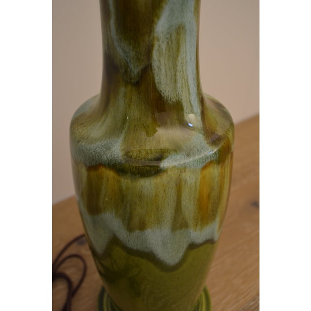 Mid-Century Modern Mid Century Studio Ceramic Lamp For Sale - Image 3 of 5