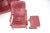 Czechoslovakian Living Room Set in Leather from Ton, 1980, Set of 3 For Sale - Image 6 of 9