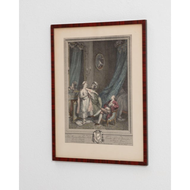 Early 20th Century France Sienna Wood Print For Sale - Image 15 of 15