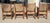 Early 20th Century Old Hickory Arm Chairs With Patchwork Leather - Set of Four For Sale - Image 11 of 11