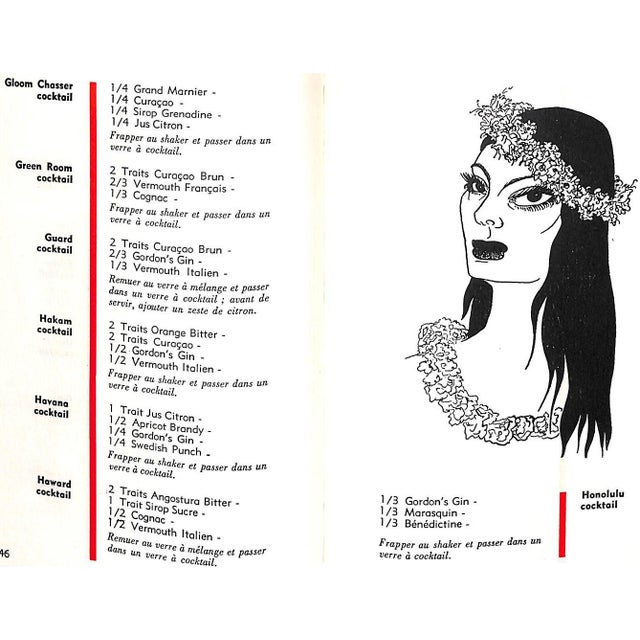 "Livre De Cocktails" 1949 Bauwens, Emile For Sale In New York - Image 6 of 12