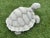 Vintage cast concrete turtle sculpture with wonderful texture and natural weathering. Its realistic form and solid...