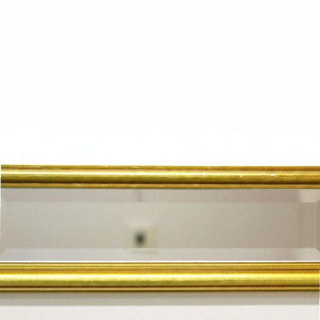 Gold English Regency Gilt Wood Parclose Mirror 20thC For Sale - Image 8 of 8